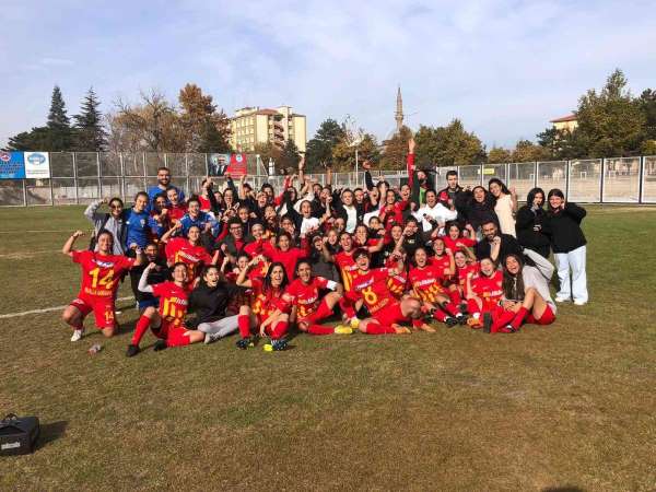 Kadınlar Futbol 1 Lig: Yukatel Kayseri Kadın FK: 2- Giresun Sanayispor: 0 - Kayseri haber