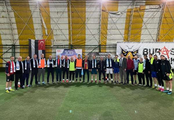 Erzincan'da 100. Yıl Sağlık Futbol Turnuvası düzenlendi
