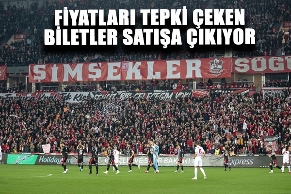 Fiyatları Tepki Çeken Samsunspor Biletleri Satışa Çıkıyor