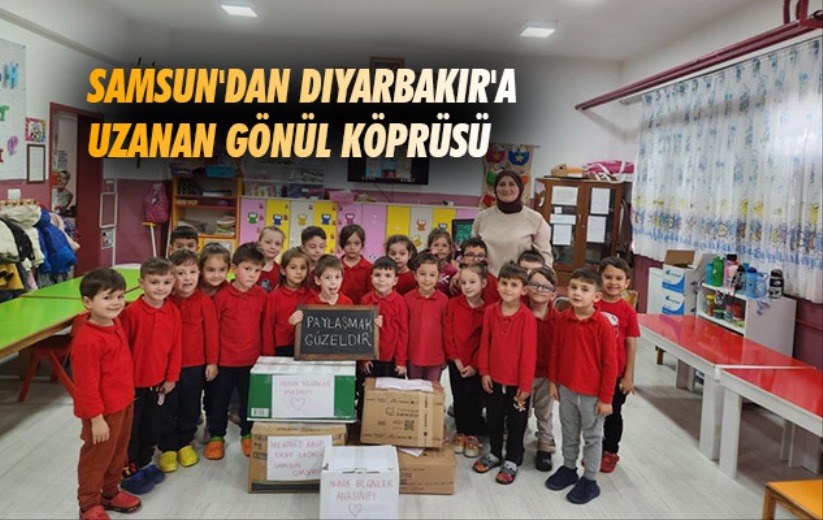 Samsun'dan Diyarbakır'a uzanan gönül köprüsü