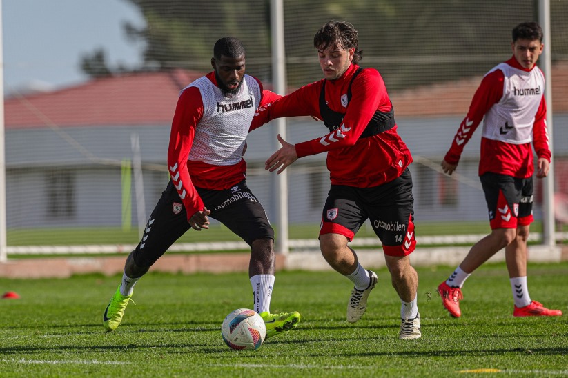 Samsunspor, Alanyaspor hazırlıklarını sürdürdü