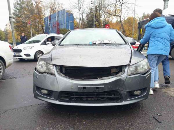 Diyarbakır'da trafik kazası: 1 yaralı