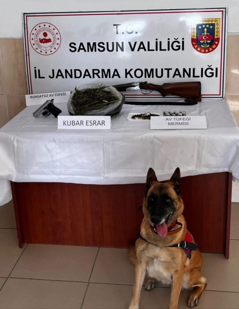 Samsun'da uyuşturucu operasyonu: 1 gözaltı