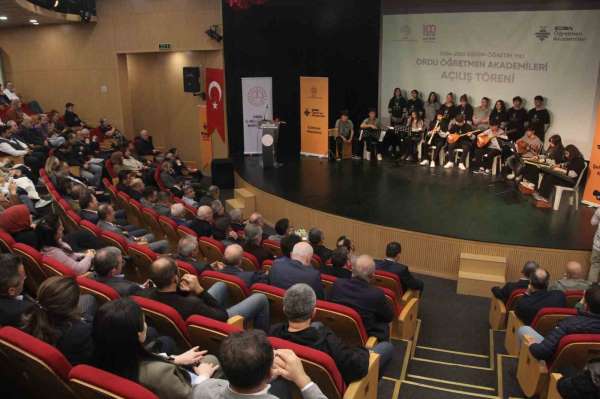 Ordu'da Öğretmen Akademileri'nin açılış programı düzenlendi