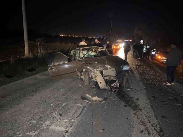 Tekirdağ'da trafik kazası: 5 yaralı