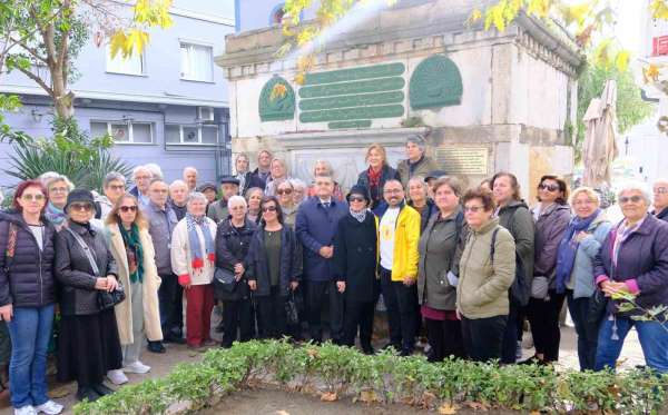 Üçüncü Yaş Üniversitesi öğrencileri 'Şehitler Çeşmesi'nde