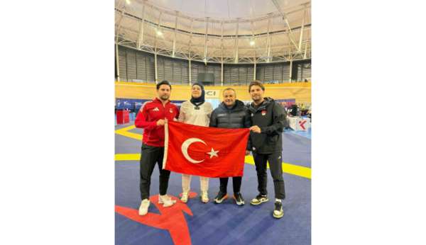 Aydınlı taekwondocu Avrupa şampiyonu oldu