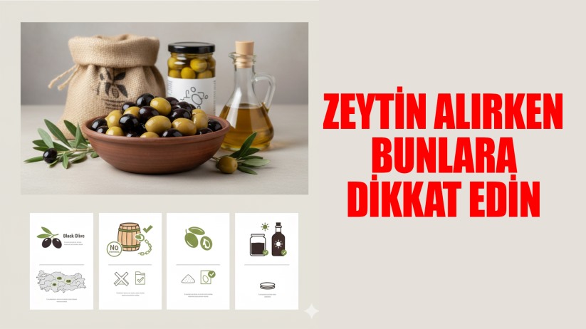 Zeytin alırken nelere dikkat etmeli 
