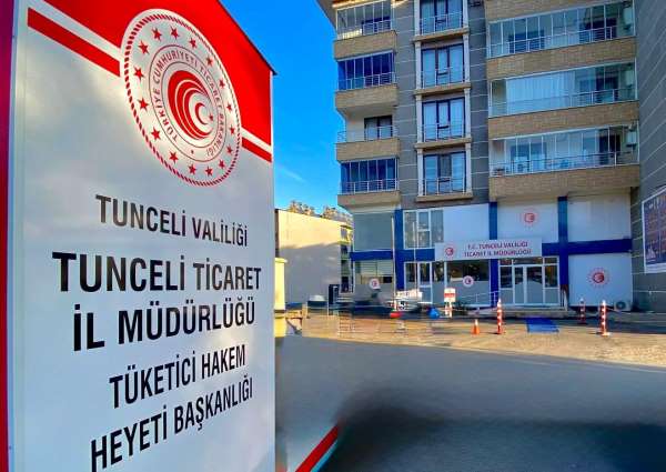 Tunceli'de tüketicilerden 1 ayda 984 bin liralık şikayet başvurusu