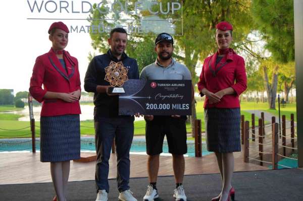 Türk Hava Yolları World Golf Cup'ın büyük finali Antalya'da gerçekleştirildi