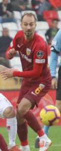 İstikbal Mobilya Kayserispor'da ikinci yarının ilk cezalı oyuncusu Şamil Çinaz 