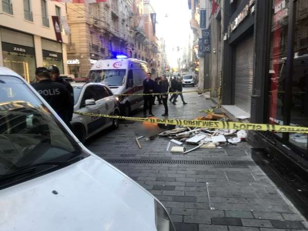 İstiklal Caddesi'nde feci ölüm 