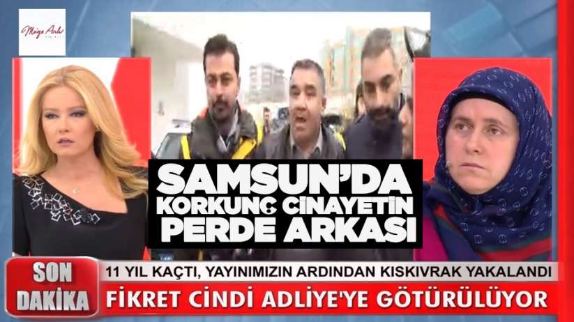 Samsun'da Şaver Cindi cinayetinin perde arkasını Müge Anlı açıkladı!