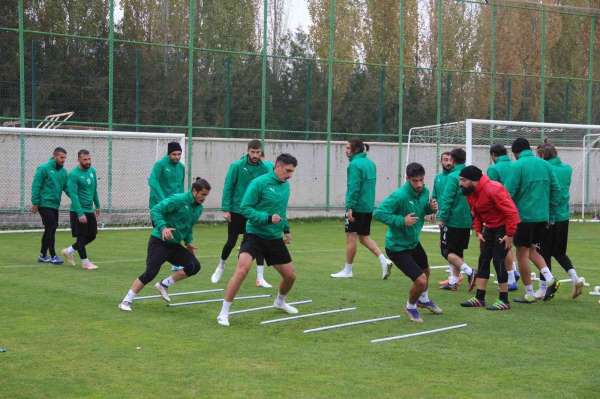 Sivas Belediyespor'da Ankaraspor maçı hazırlıkları başladı