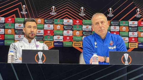 Abdullah Avcı: 'Öncelikle Ferencvaros maçını cebimize koyup 9 puana ulaşmak istiyoruz'