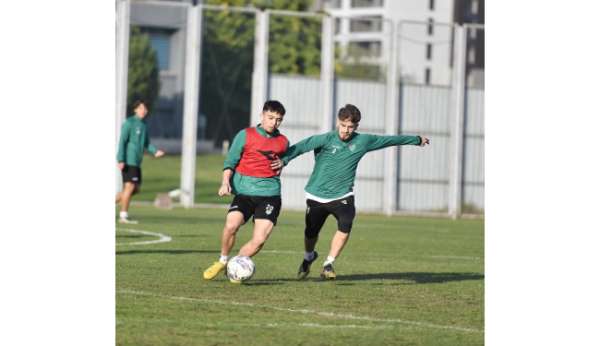 Bursaspor'da Düzcespor maçı hazırlıkları devam ediyor - Bursa haber