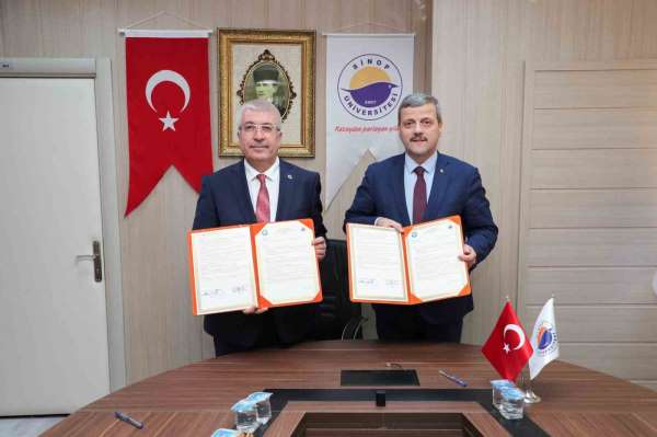 Sinop Üniversitesi ile Gazi Üniversitesi arasında işbirliği protokolü imzalandı