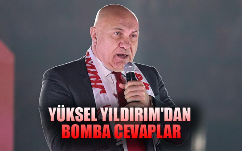 Samsunspor Başkanı Yüksel Yıldırım'dan Bomba Cevaplar