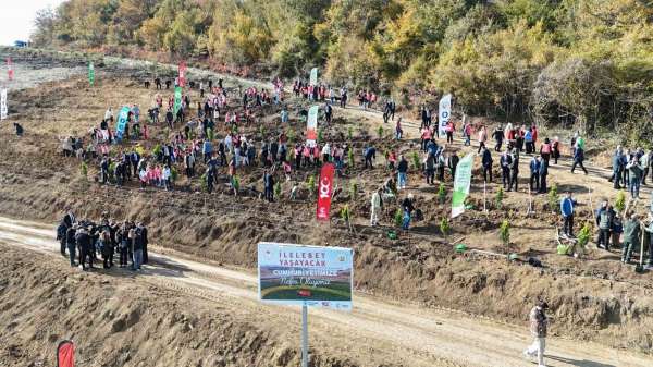 '81 İlde 81 Orman' projesinin ilk fidanları toprakla buluştu