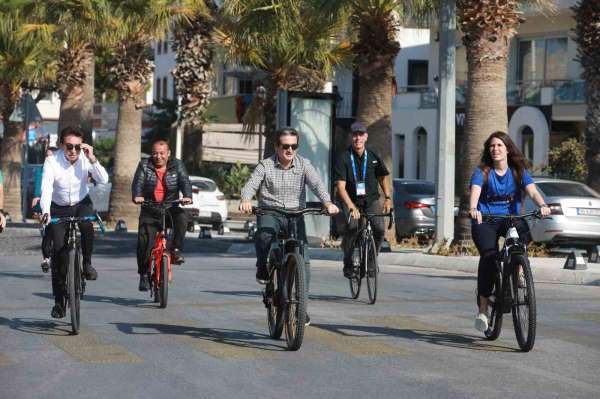 Bisiklet tutkunları, Çeşme'de pedal basacak