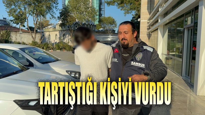 Tartıştığı kişiyi silahla bacağından vuran genç tutuklandı