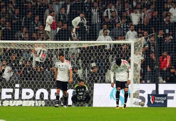 Beşiktaş'ın son 5 maçta 1 galibiyeti bulunuyor