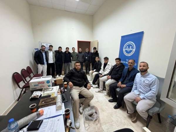 Bilecik'te İl Müftüsü Dilek üniversiteli gençlerle bir araya geldi