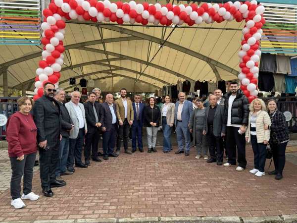 Nilüfer'in 7'nci giyim pazarı açıldı