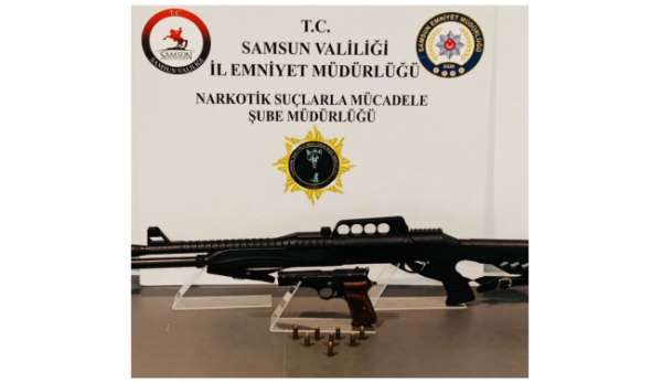 Samsun'da narkotik operasyonunda 9 şüpheli yakalandı