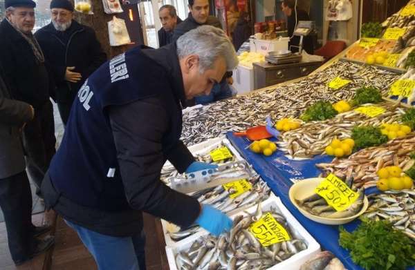 İl Tarım ve Orman Müdürlüğü su ürünleri satış yerlerini denetledi 