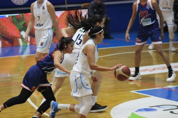 Kadınlar Basketbol Süper Ligi: Hatay Büyükşehir Belediyespor: 73 - Büyükşehir Ad