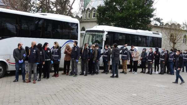 Yasa dışı bahis operasyonu zanlısı 21 kişi adliyede 