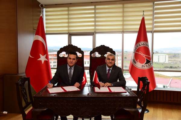 Kastamonu Üniversitesi ile Türkiye Eskrim Federasyonu arasında iş birliği protokolü imzalandı
