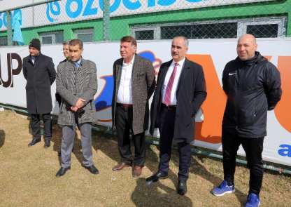 Başkan Aydın'dan, Sivas Belediyespor'a ziyaret 
