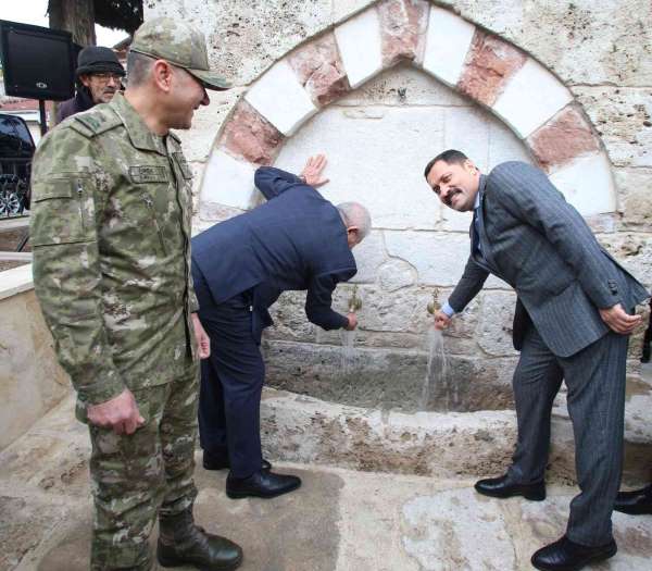 Amasya'da tarihi çeşmeler restore ediliyor