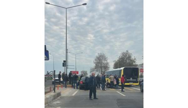 Trabzon'da yaya geçinde kaza: 2 yaralı