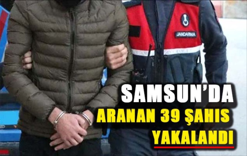 Aranan 39 şahıs yakalandı, 12 ateşli silah ele geçirildi