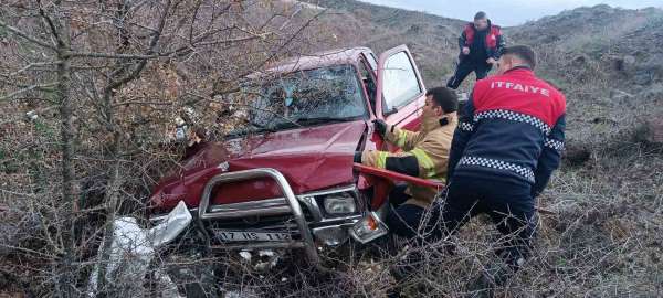 Çan'da trafik kazası: 2 yaralı