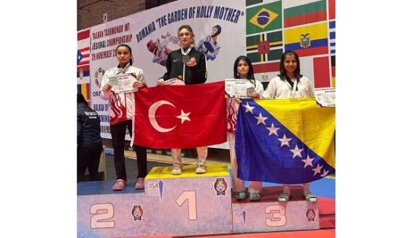 Düzceli sporcu Leyla Özkan Balkan ikincisi oldu