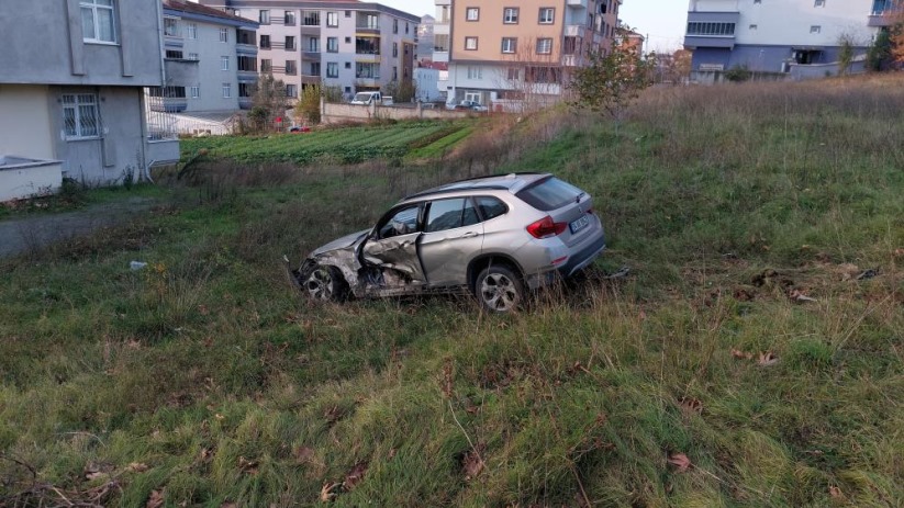 Samsun'da aynı yerde yine kaza: 1 yaralı