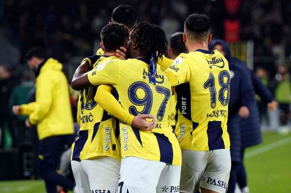 Fenerbahçe, Gaziantep FK'ya karşı üst üste 6. galibiyetini aldı