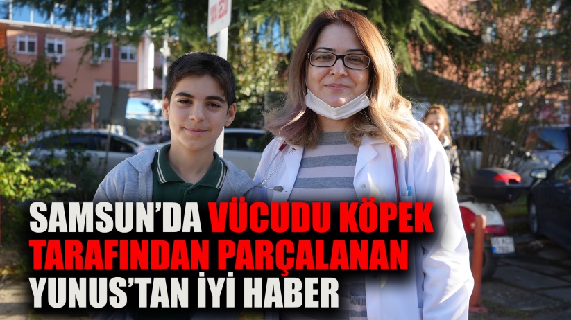 Vücudu köpek tarafından parçalanan Yunus'tan iyi haber