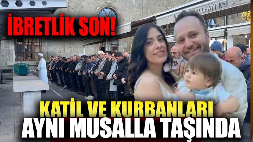 Kaza süsüyle eşini ve çocuğunu öldüren Doktor Samsun'da toprağa verildi