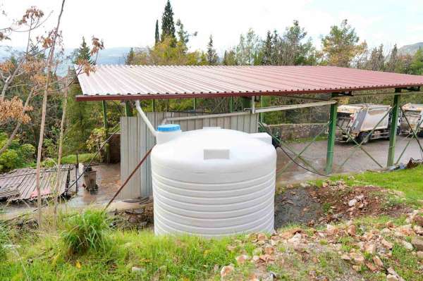 Menteşe Belediyesi yağmur suyu hasadı ile aylık 300 ton su tasarrufu sağlanıyor