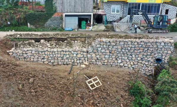 OBB'den Altınordu'da 6,5 yılda 42 bin metreküp taş duvar çalışması