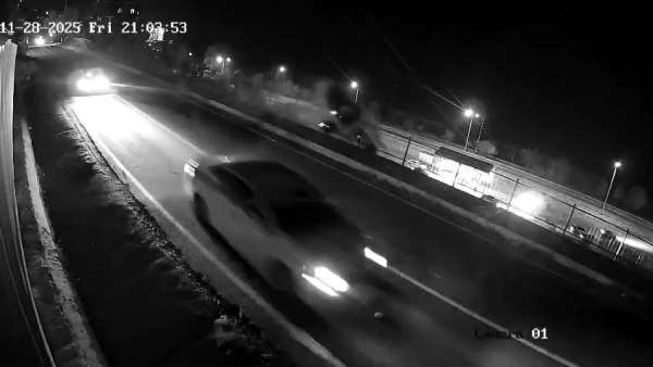 Rize'de bir kişinin hayatını kaybettiği kazanın görüntüleri ortaya çıktı