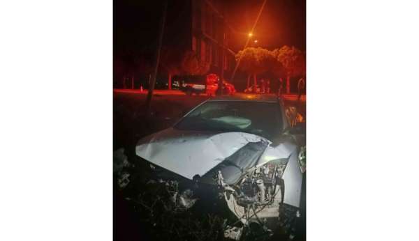 Susurluk'ta trafik kazası: 1 yaralı