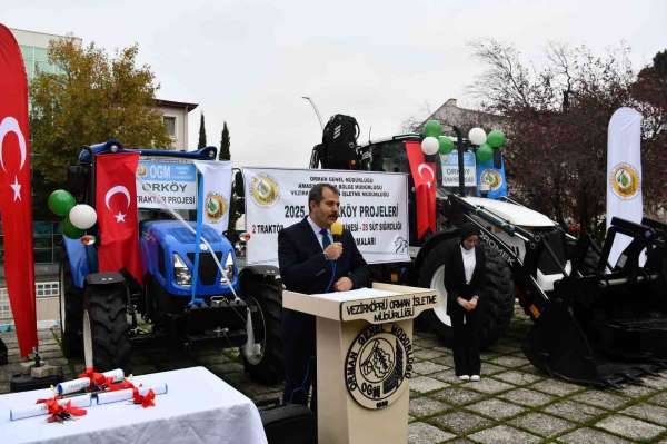 Vezirköprü'de orman köylüsüne destek