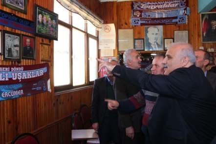 Zorluoğlu, Düzköy ve Tonya'nın mahallelerini gezdi 