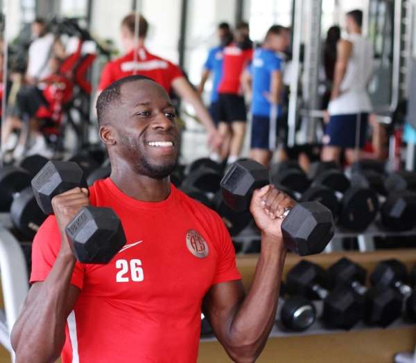 Antalyaspor'un fitness mesaisi 